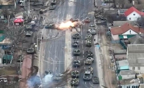 Autoritățile locale ucrainene denunță bombardamente rusești în orașele Rubinje, Nikolaev și Okatchiv